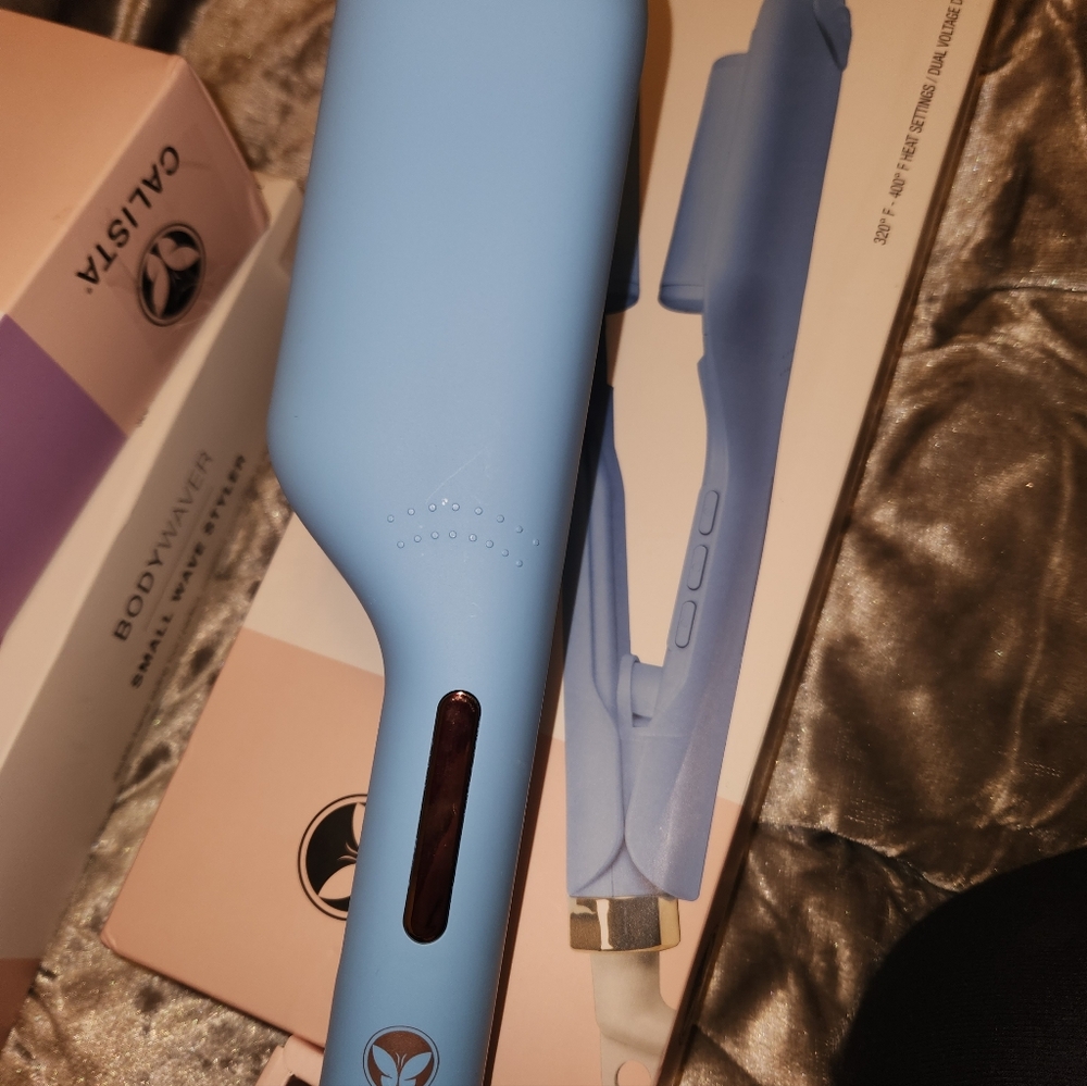 NEW Sealed Box- Calista BodyWaver Small Wave Styler,Peony Pink,Hair Tool,Beauty - Picture 9 of 10